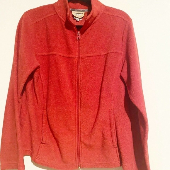 DAKINI Zip Up Jacket Activewear Pockets Small Red - Picture 2 of 7